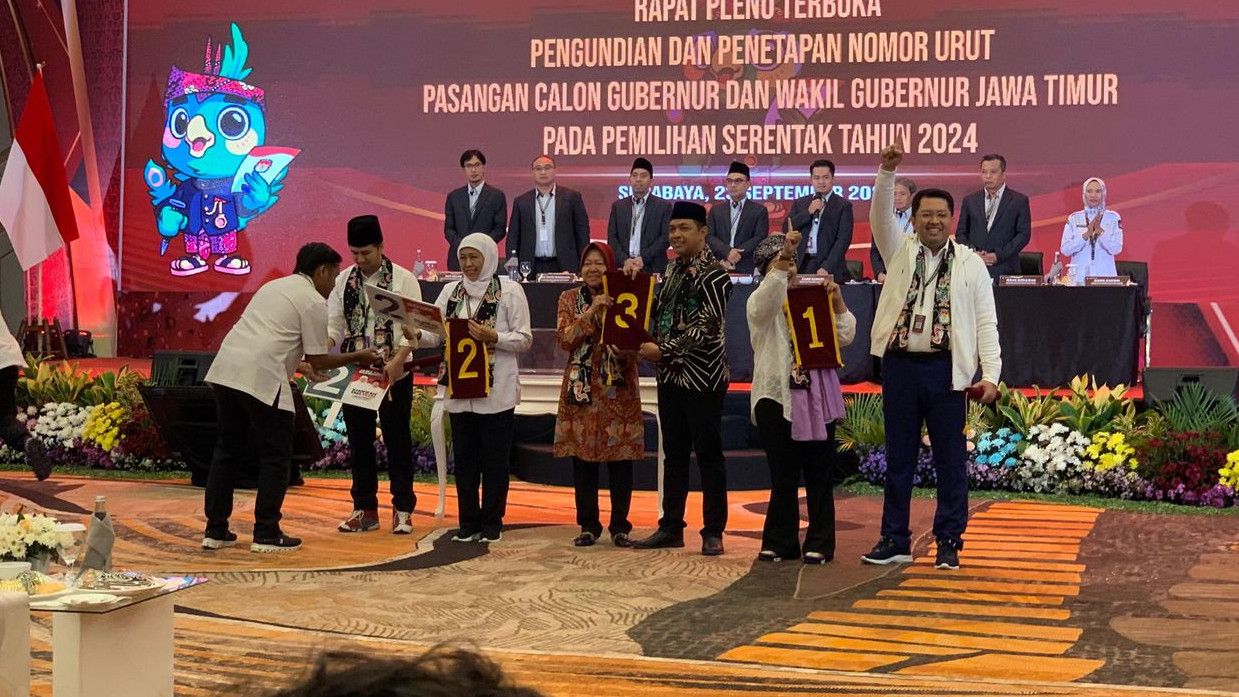 Begini Persiapan Tiga Paslon Cagub Cawagub Jatim Jelang Debat Perdana