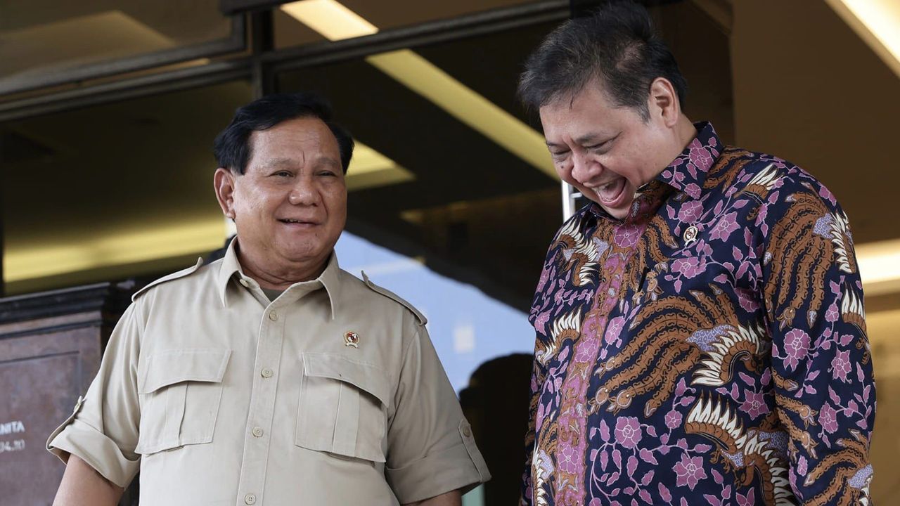Airlangga: Prabowo Tak Pernah Nyerang Saat Debat, Kadang Orang yang Merasa Diserang