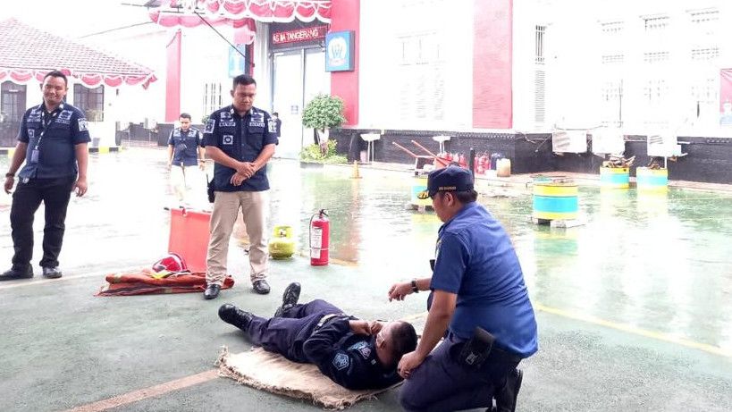 Cegah Kebakaran di Lapas Kelas I Tangerang Terulang, BPBD Beri Pelatihan untuk Petugas dan Napi