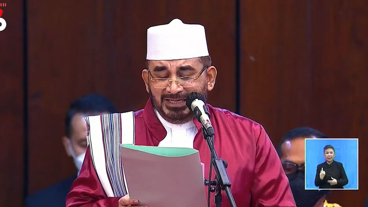 Doa Habib Nabiel Al Musawa di Depan Jokowi, Puan, dan Bamsoet: Ya Allah, Perbaiki Para Pemimpin Kami