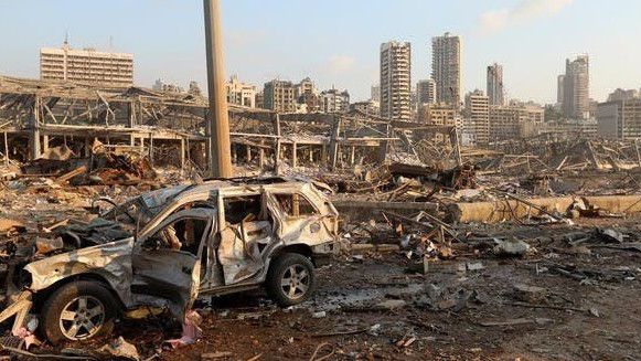 Buntut Ledakan Beirut, Rezim Negara Islam Lebanon 'Digoyang'