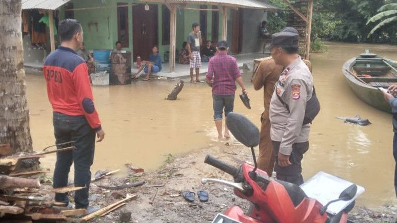 Ratusan Rumah di Lebak Banten Terendam Banjir dan Longsor