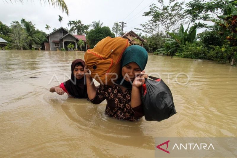 Waspada! Wilayah Simeulue, Aceh Siaga Banjir Akibat Hujan Deras