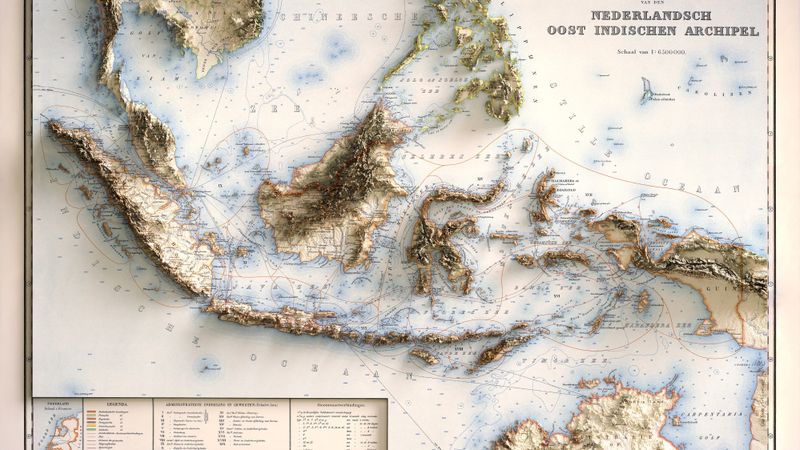 Mengenal Simbol Warna pada Peta dan Representasinya - ERA.ID