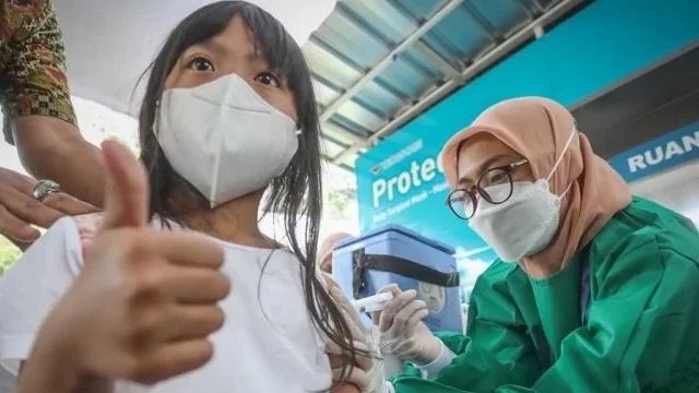 Capaian Vaksinasi 6-11 Tahun Kota Tangerang Capai 59 Ribu Anak Selama 2 Pekan Berlangsung