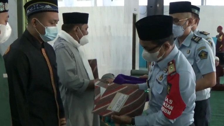 Remisi Lebaran di Lapas Tanjung Gusta Medan, 6 Warga Bebas