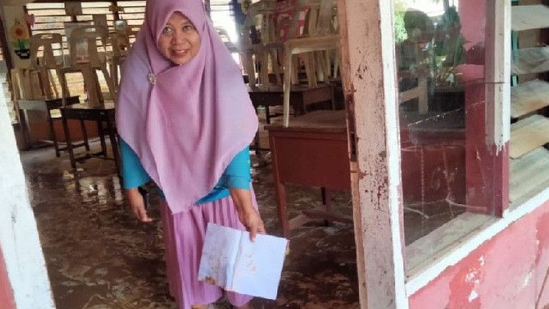 Sekolah Terdampak Banjir di Padang Diliburkan