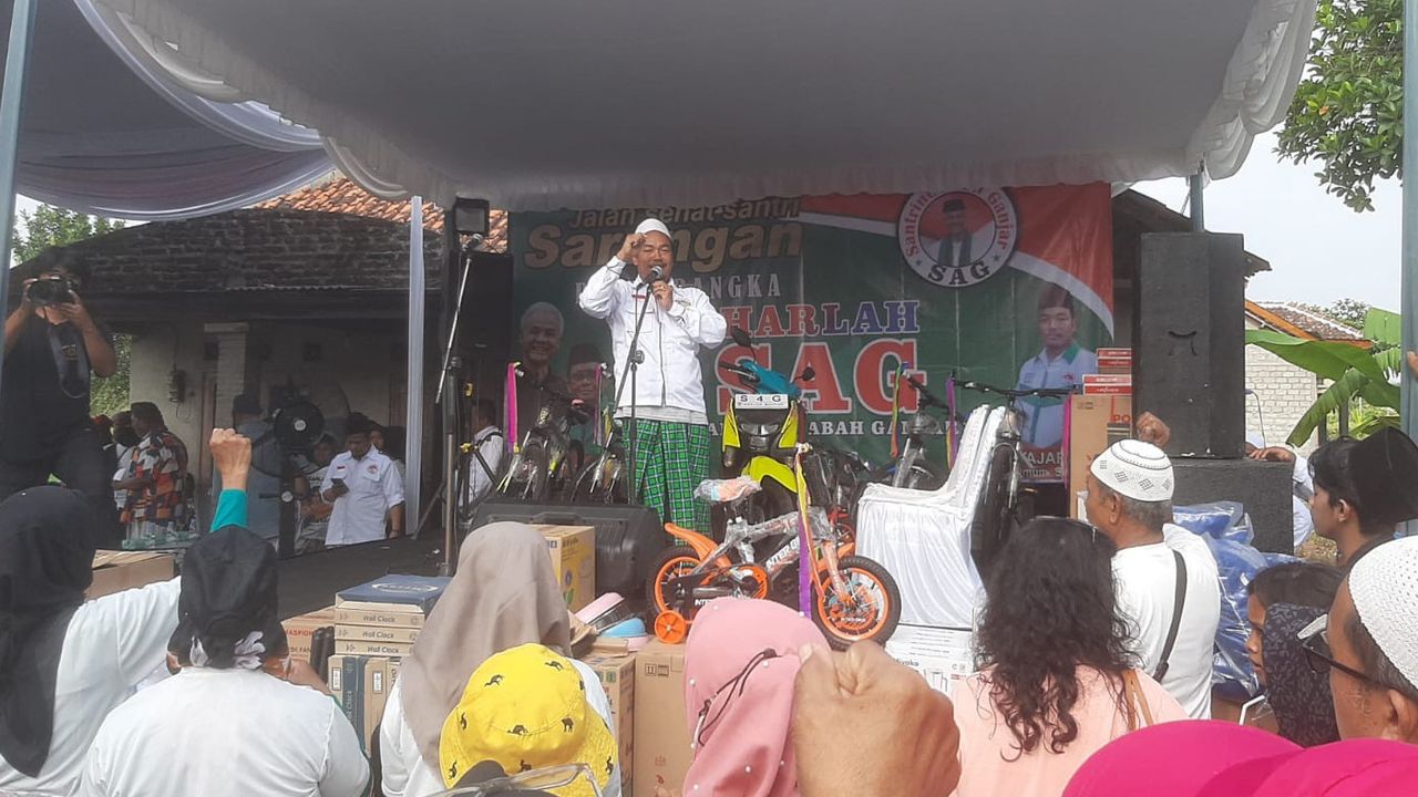 Konsolidasi Dukungan untuk Ganjar-Mahfud, Relawan SAG Gelar Jalan Sehat di Yogyakarta