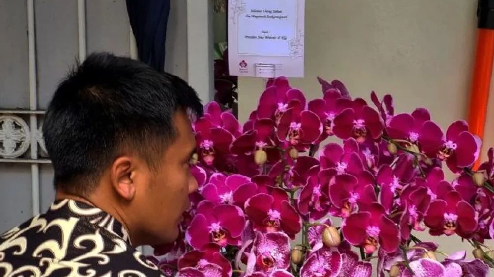 Megawati Ulang Tahun, Jokowi Kirim Karangan Bunga