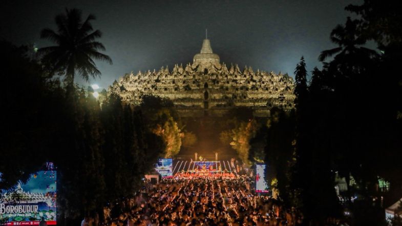 Istana Soal Pemasangan Eskalator di Candi Borobudur: Hanya Ditaruh, Tidak Ada Paku