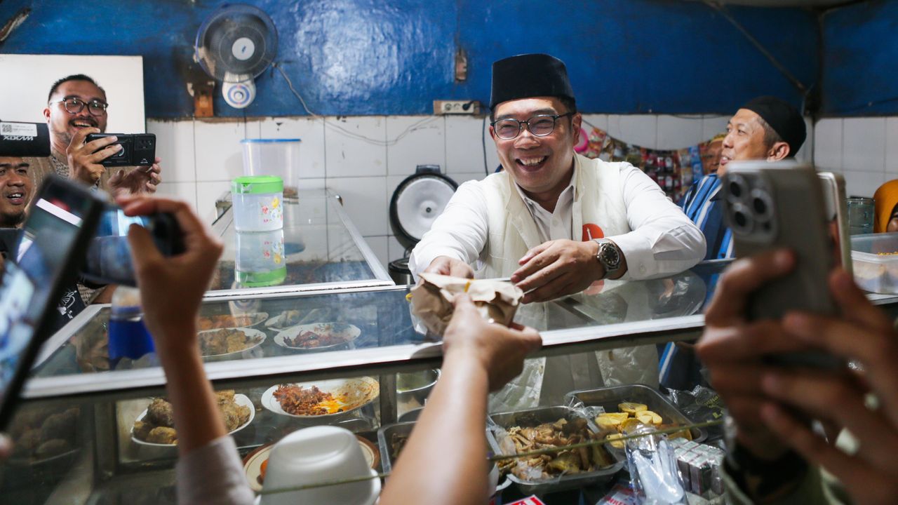 Ridwan Kamil Gagas Gerakan Traktir Makan Siang, Sejalan dengan Program Makan Bergizi Gratis