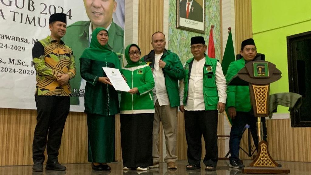 PPP Serahkan Rekomendasi Khofifah-Emil Dardak Maju Pilgub Jatim 2024