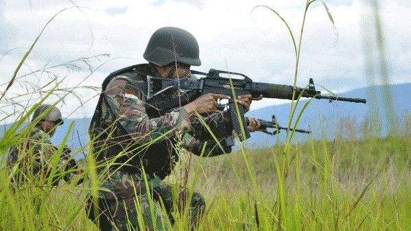 Kontak Tembak TNI-KKB di Intan Jaya, 1 Prajurit Gugur