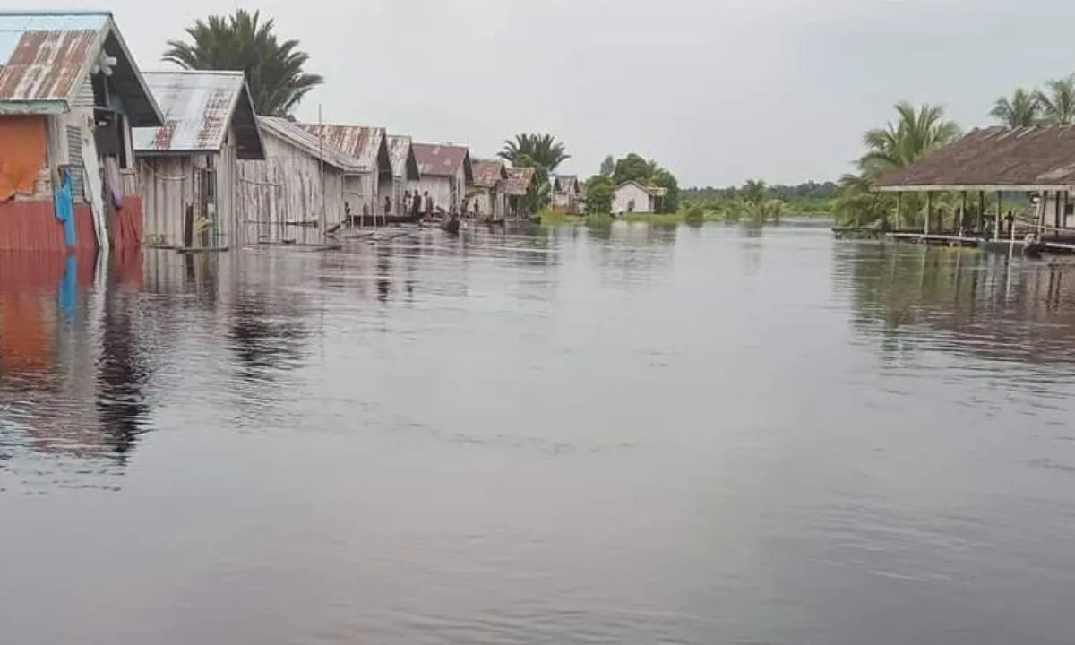 330 Rumah di Sorong Terendam Banjir Sejak Jumat, Warga Mengungsi ke Hutan