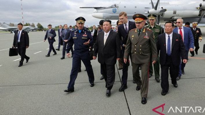 Usai Bertemu Putin, Kim Jong Un Mengaku Takjub dengan Tekonologi Canggih Dirgantara Rusia