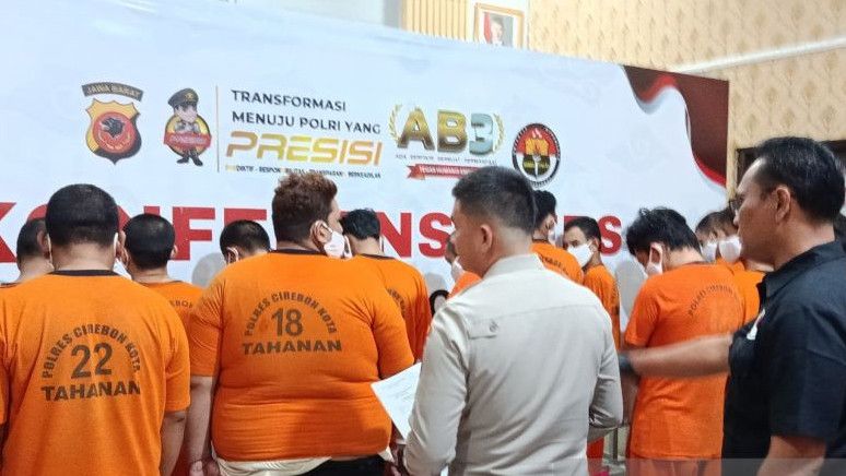 Selama 2 Bulan, Polres Cirebon Kota Tangkap 26 Pengedar Narkoba