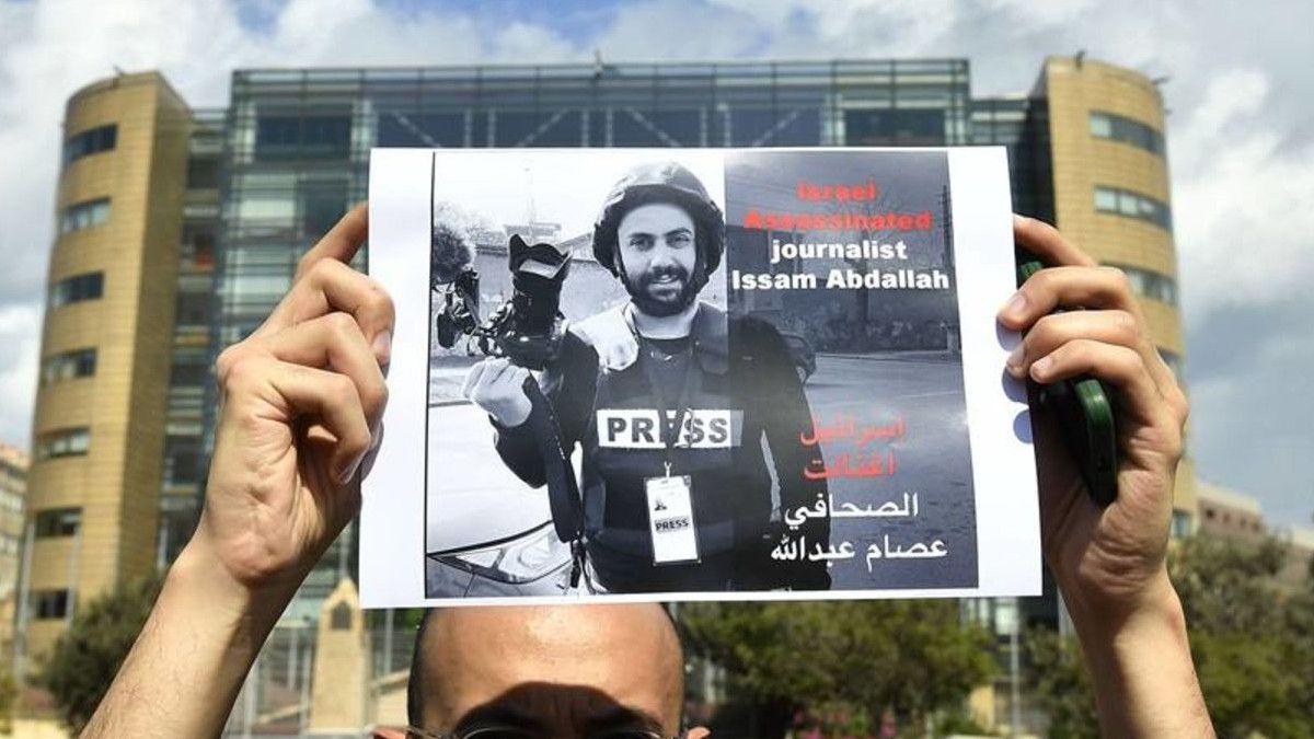 RSF Sebut Jurnalis Sengaja Jadi Target Incaran Israel: Tembakan Dua Kali dari Arah yang Sama