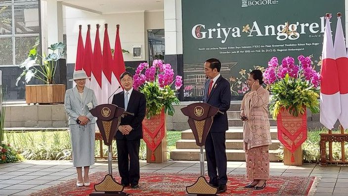 Terima Kunjungan Kaisar Jepang, Jokowi: Semoga Semakin Memperkokoh Persahabatan Kedua Negara