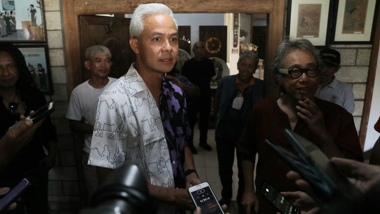 Temui Seniman Yogyakarta Pro Jokowi, Ganjar Pranowo Dapat Lagu: Ganjar Siji Ganjar Kabeh