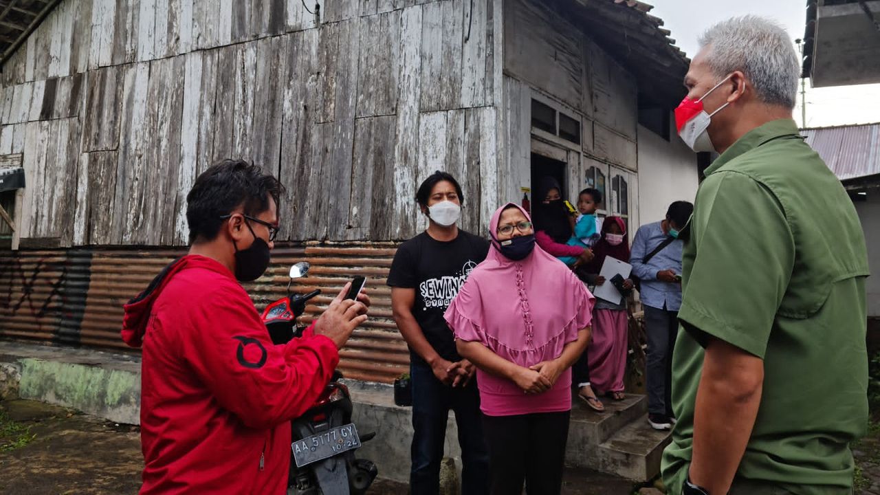 Nasib Kader PDIP Hidup Miskin di Rumah Reyot, Ganjar Merespons Cepat: Saya Bantu Pakai Dana Pribadi