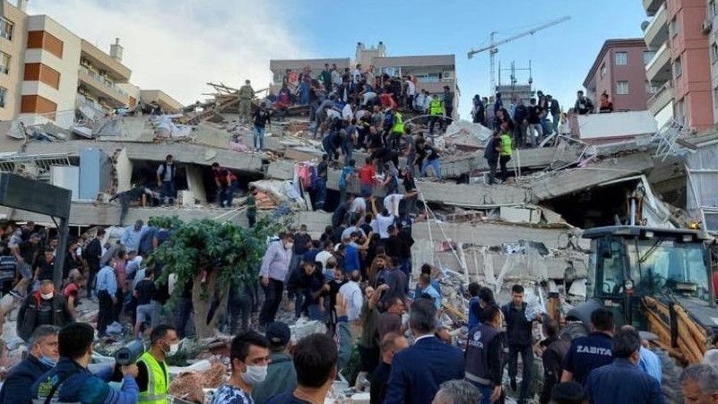Sedikitnya 26 Warga Tewas Akibat Gempa Turki