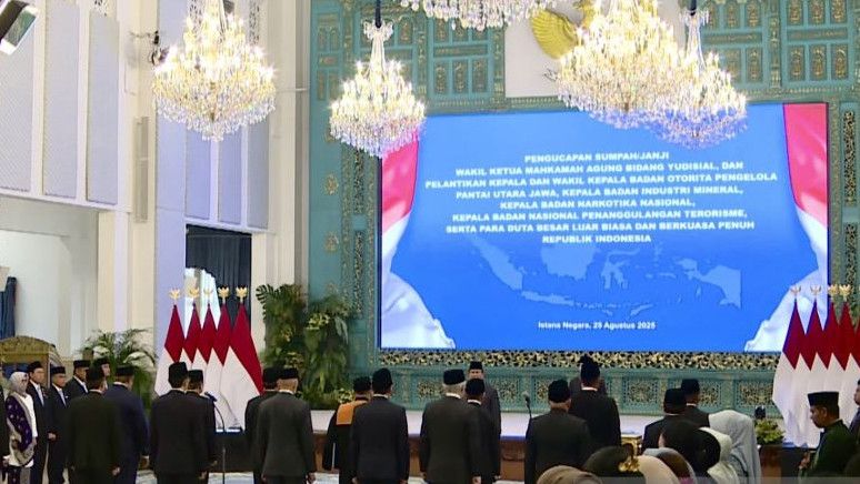 Prabowo Lantik Irjen Pol Suyudi Ario Seto Jadi Kepala BNN