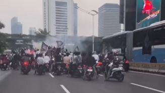 Viral Remaja Konvoi Mau Tawuran di Jalan Sudirman Jakpus, Polisi: Modus Bagi Takjil