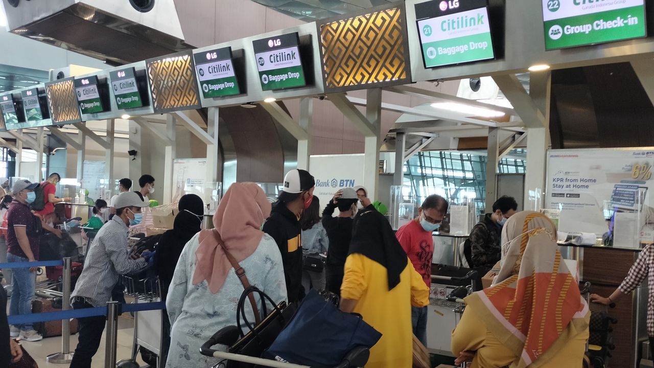 Puncak Arus Mudik di Bandara Soekarno-Hatta Diprediksi Terjadi pada H-3 Lebaran 2022