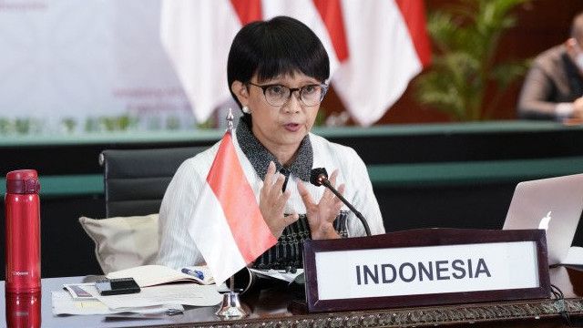 Menlu RI Minta Eropa Dukung Solusi Dua Negara untuk Akhiri Konflik Palestina-Israel