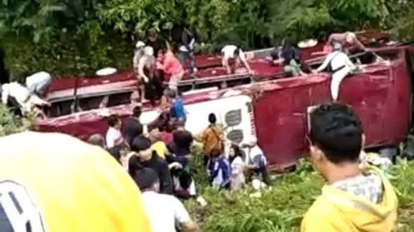 36 Warga Tangsel Jadi Korban Kecelakaan Bus di Guci Tegal, Satu Orang Meninggal Dunia