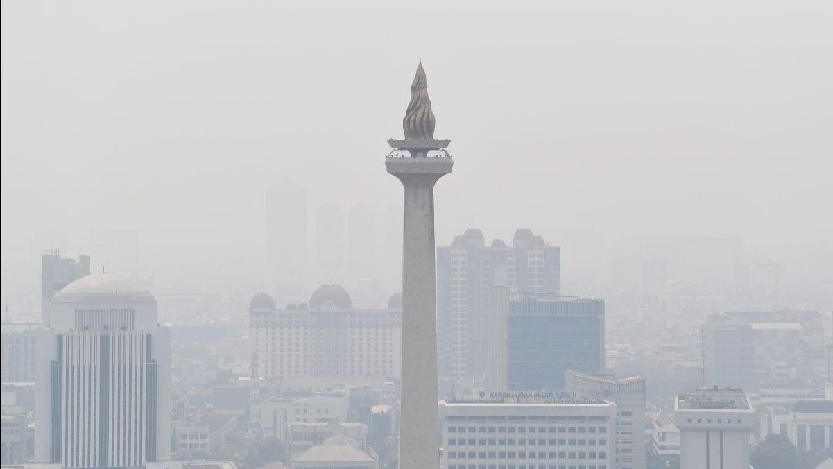 Pencemaran Udara Jakarta Makin Diperkuat oleh Angin Muson Timur