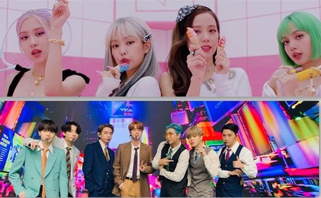 BTS dan BLACKPINK Bawa Pulang Piala MTV VMA 2020