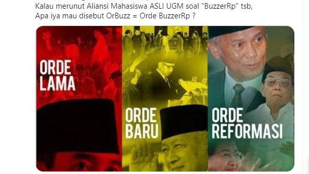 Roy Suryo Pertanyakan Kepemimpinan Jokowi: Apa Pantas Disebut Orde BuzzerRP?