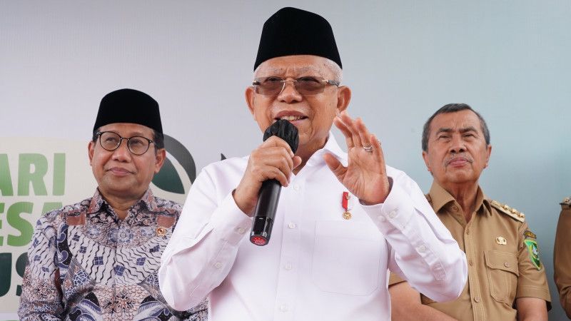 Ma'ruf Amin: Politikus Jangan Bernafsu Kampanye di Masjid