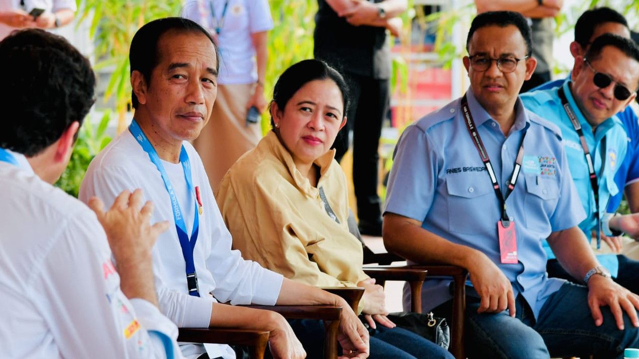 Diapit Anies Jokowi di Sirkuit Formula E, Bukti Posisi Puan Strategis, Jangan Diremehkan