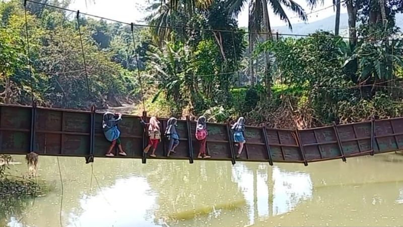 Momen Pelajar di Sukabumi 