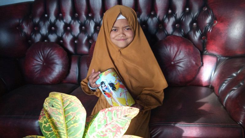Kerennya Hani, Umur 8 Tahun Sudah Berkurban Sapi dari Uang Celengannya