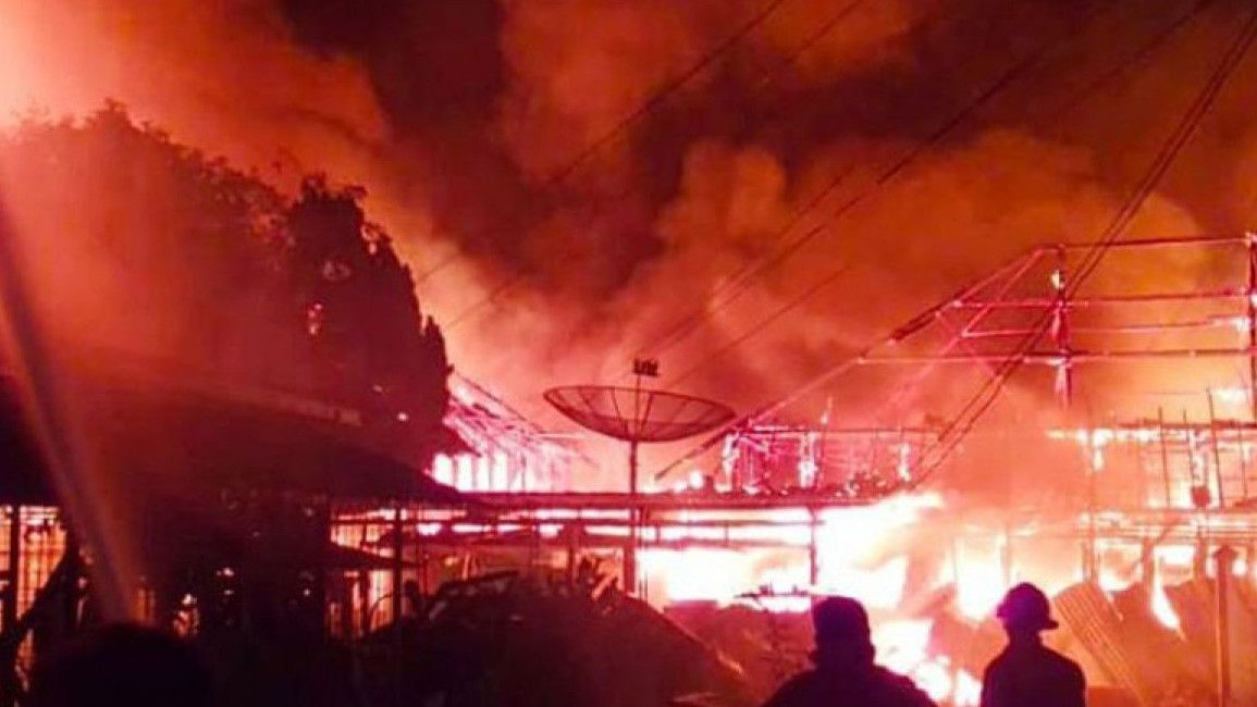 Pabrik Sandal di Jakarta Utara Terbakar, 155 Personel Damkar Dikerahkan ke Lokasi