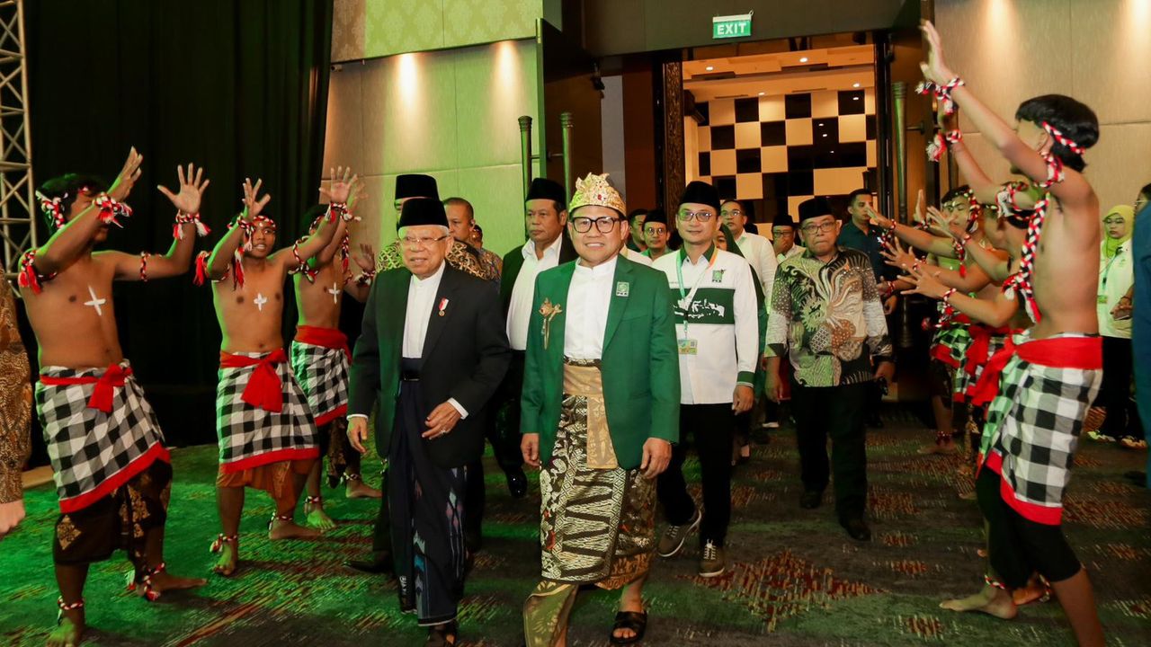 Ma'ruf Amin Terpilih Jadi Ketua Dewan Syuro PKB 2024-2029