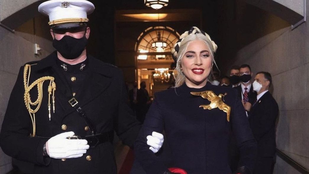 Tampil Memukau di Pelantikan Presiden AS Joe Biden, Lady Gaga Ungkap Perasaan Bangga Tak Terhingga