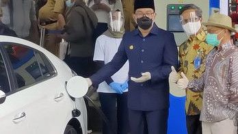 Janji Ridwan Kamil Pakai Mobil Listrik Jadi Mobil Dinas