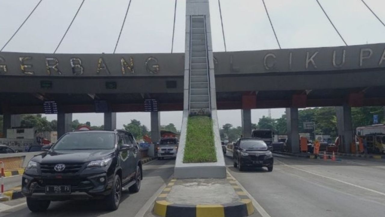 Libur Idul Adha, 450 Ribu Kendaraan Melintas via Tol Tangerang-Merak