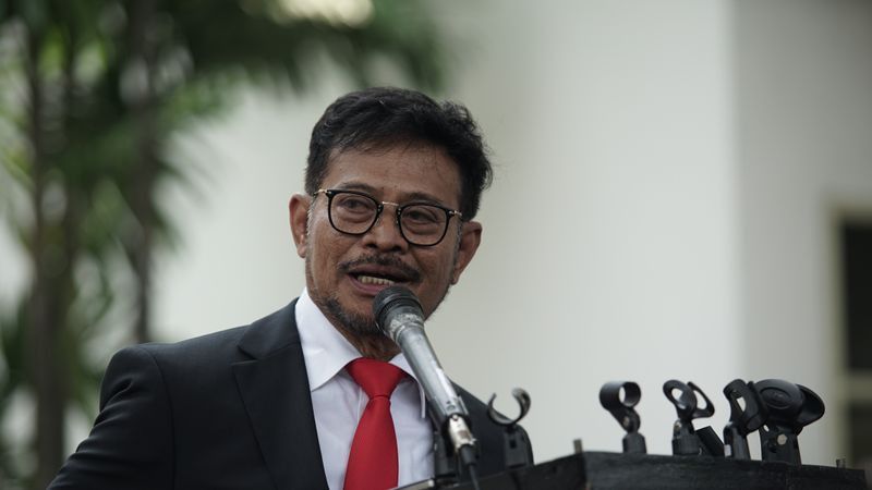 Jokowi Tunjuk Syahrul Yasin Limpo Jadi Menteri KKP Ad Interim Gantikan Luhut