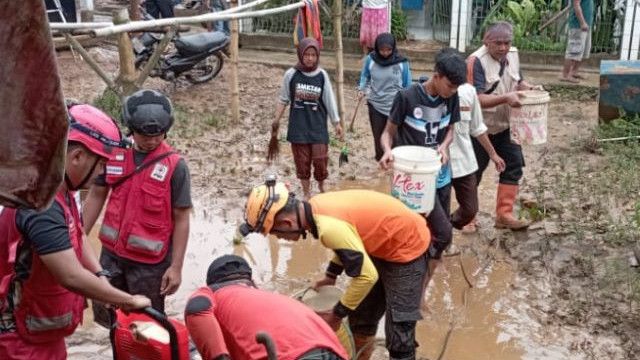 63 Rumah Rusak Akibat Banjir dan Longsor di Purabaya, 586 Orang Terdampak