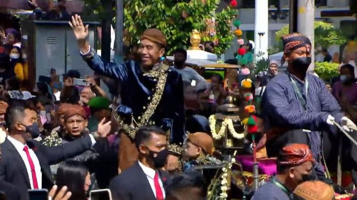 Gelar Ngunduh Mantu di Solo, Jokowi Minta Maaf Sudah Ganggu Warga