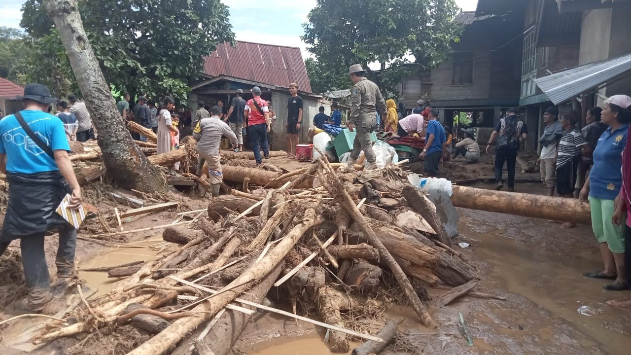 Ratusan Rumah Terendam Banjir di Lahat Sumsel, BNBP: Satu Orang Meninggal Dunia
