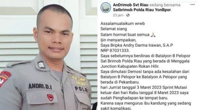 LPSK soal Pengajuan Perlindungan Bripka Andry: Syarat Materiil Belum Dilengkapi