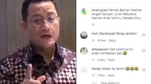 Viral! Video Juliari Saat Nasihati Jangan Korupsi karena Kasihan Anak Istri, Netizen: Emang Lagi Musim 'Jilat Ludah' Sendiri