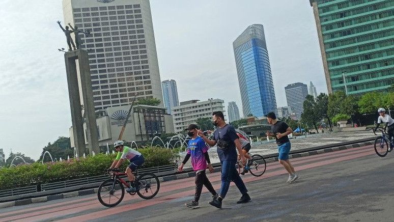 Pekan Pertama Ramadhan 2023, Car Free Day di Jalan Sudirman-Thamrin Sepi Pengunjung