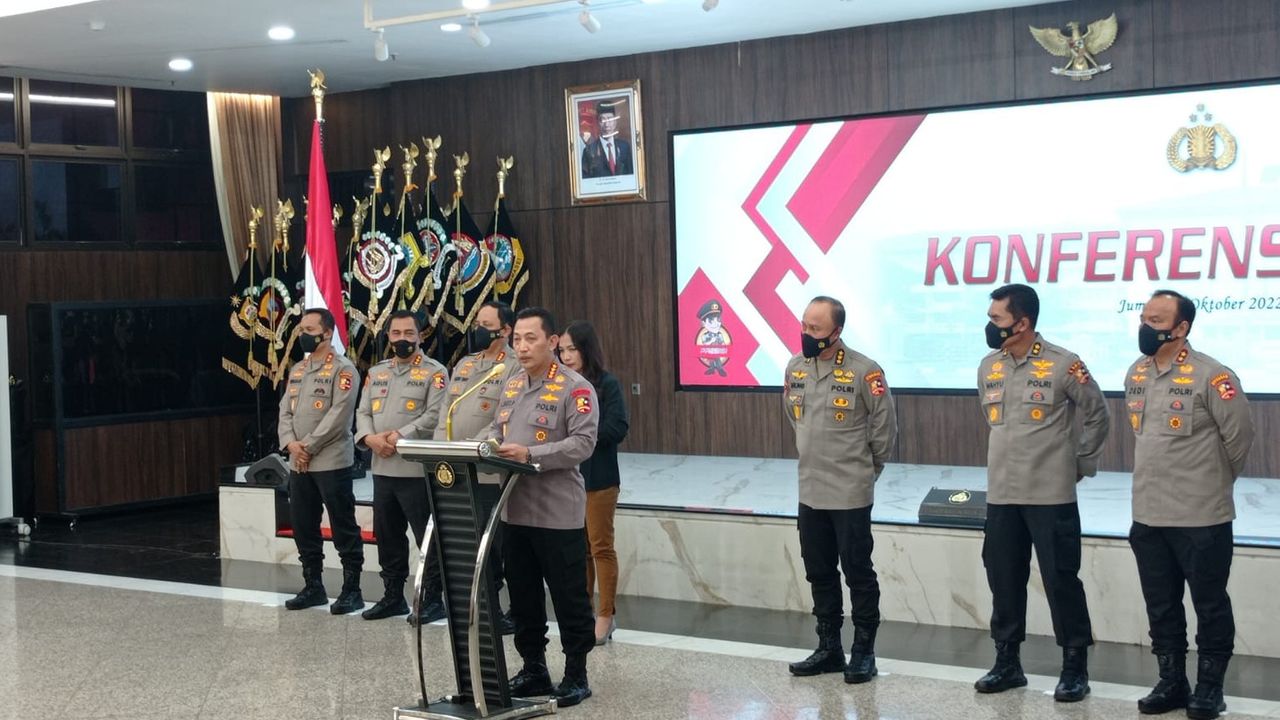 Kapolri Ungkap Kronologi Keterlibatan Irjen Teddy Minahasa Soal Peredaran Nakorba